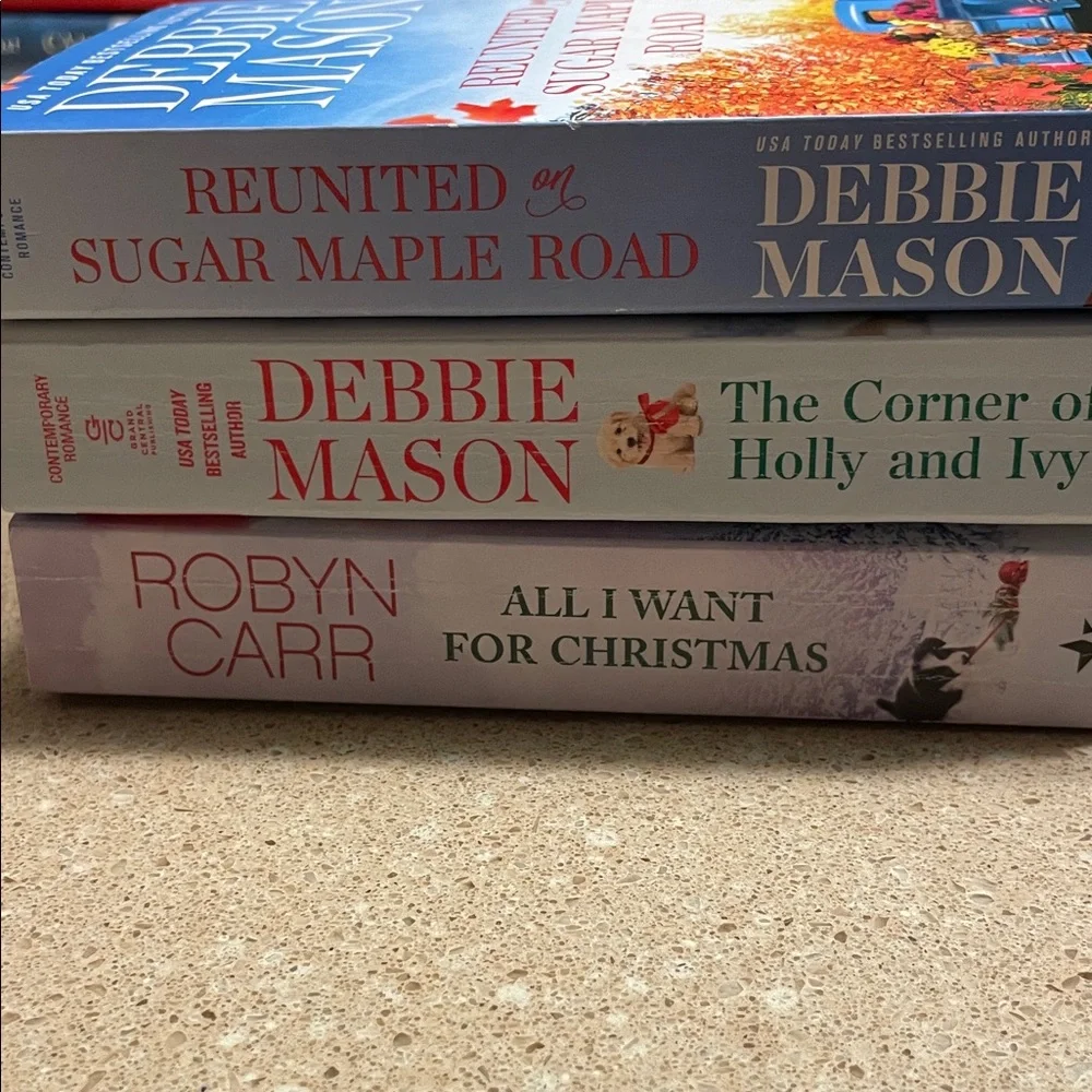 Set of Three Holiday Romance Novels